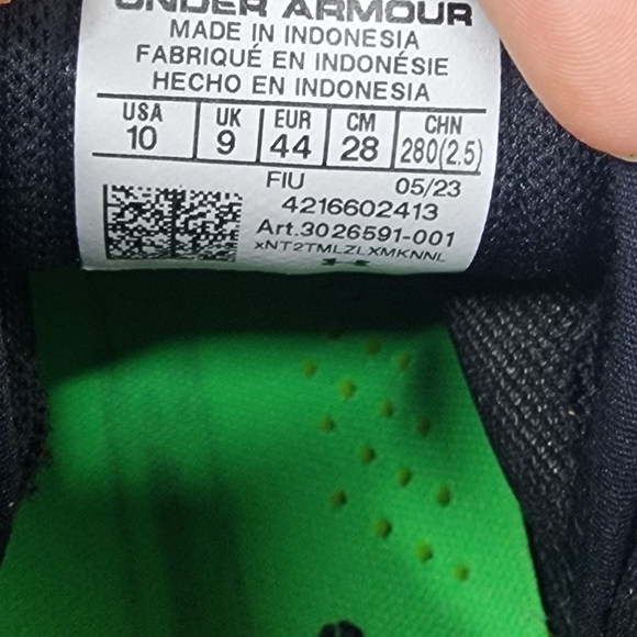 Mens Under Armour Bryce Harper 8 Low ST TPU Baseball Cleats Molded 10 - Picture 6 of 8